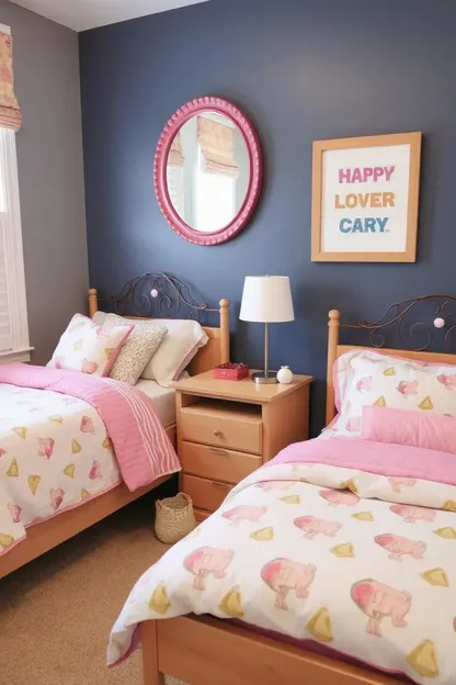 Twin Bed for Girls with Storage Drawers