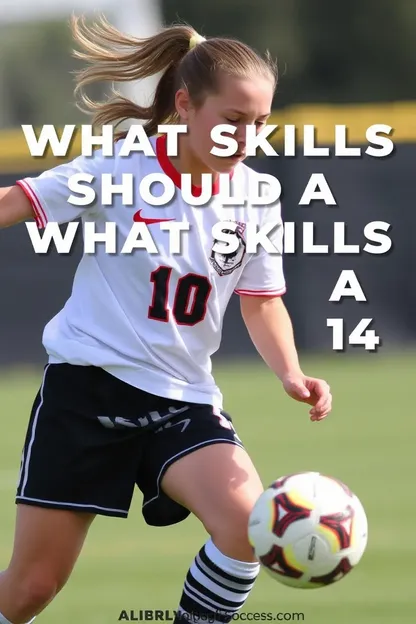 U14 Girls Soccer Forward Skills Checklist