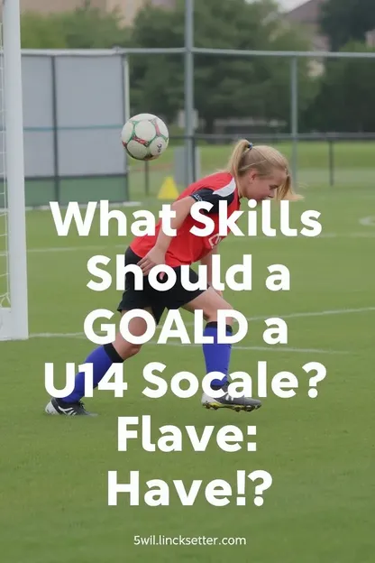 U14 Girls Soccer Goalie Training Skills