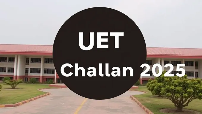 UET Undergraduate Admission Challan Payment Process 2025