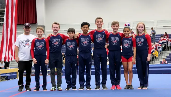 US Gymnastics Team 2025 Fan Support