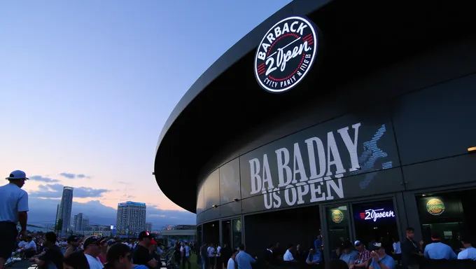 US Open 2025 Dates and Barback Information Available