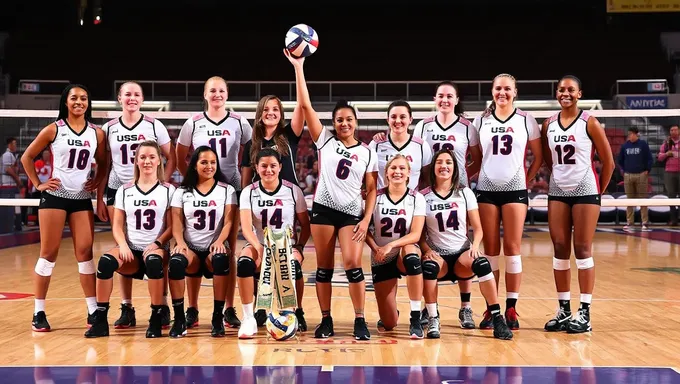 USA Women's Volleyball Team Roster for 2025