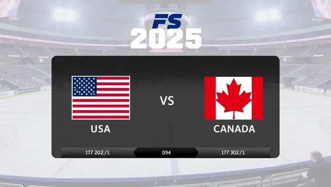 USA vs Canada Box Score 2025 Game Results