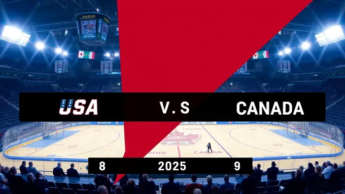 USA vs Canada Box Score 2025 Hockey Match