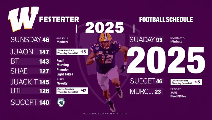 UW Football 2025 Schedule Features Home and Away