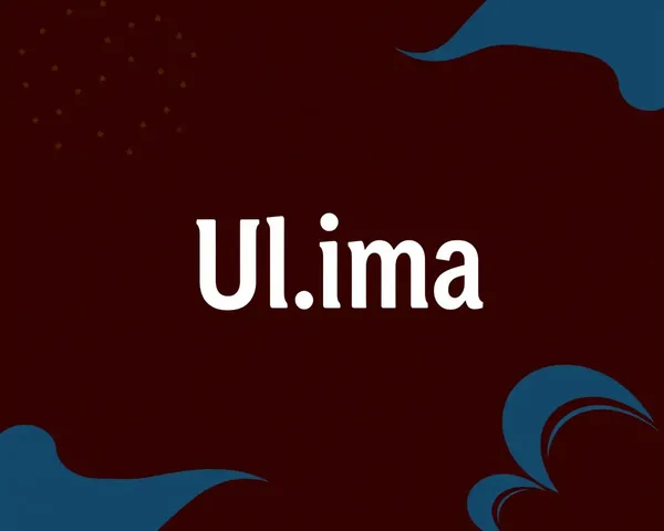 Ulima Logo Png Image Editing Required