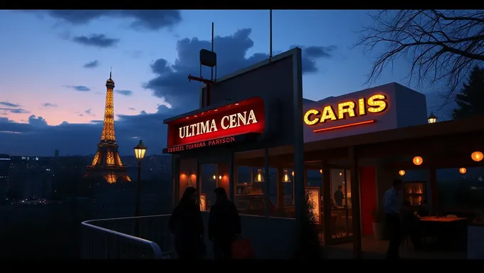 Ultima Cena Paris 2025 News Updates Coming Soon