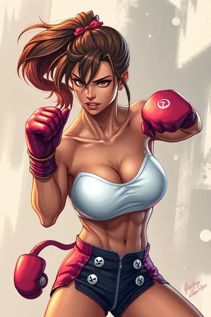 Ultimate Fighting Girl's Unstoppable Force