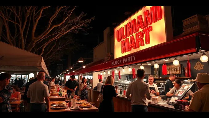 Umami Mart Block Party 2025 Schedule Released