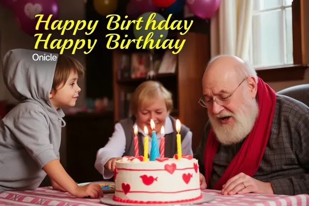 Uncle's Happy Birthday Image Collection Found Online