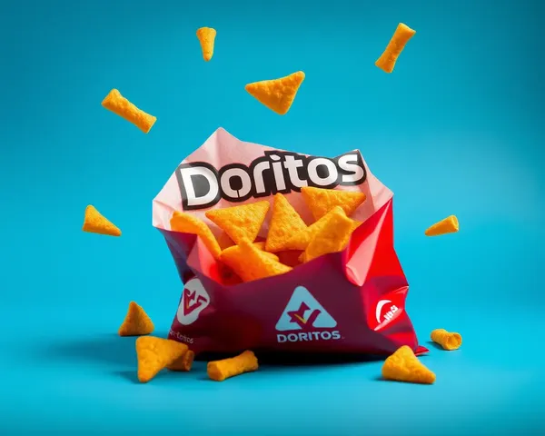 Uncovering Doritos Bag PNG with Open Lid