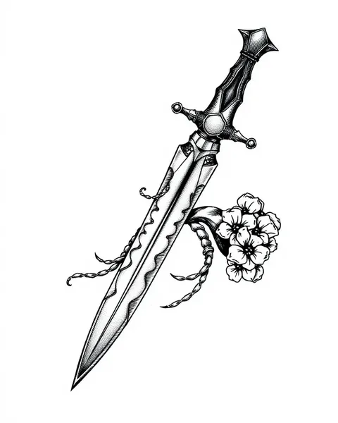 Uncovering the Hidden Meaning of Dagger Tattoo Designs