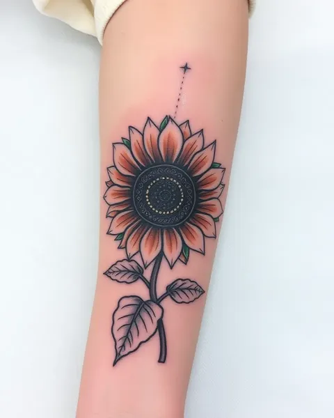 Understanding the Symbolism Behind Sunflower Tattoo Meaning