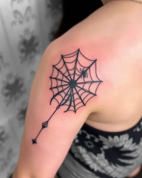 Understanding the Symbolism of Spider Web Tattoo Meaning