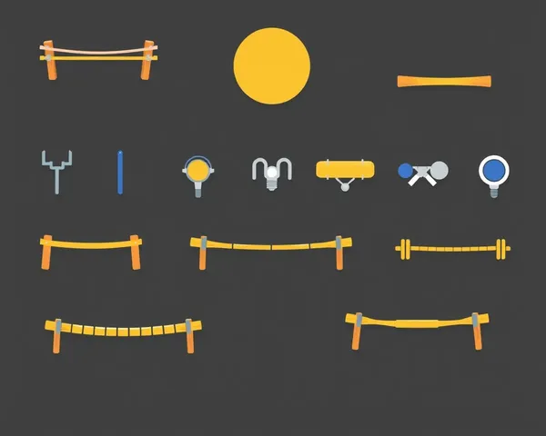 Uneven Bars Icons PNG for Icon Set