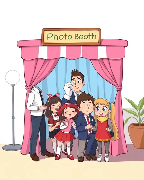 Unique Cartoon Photo Booth Experience Found Here