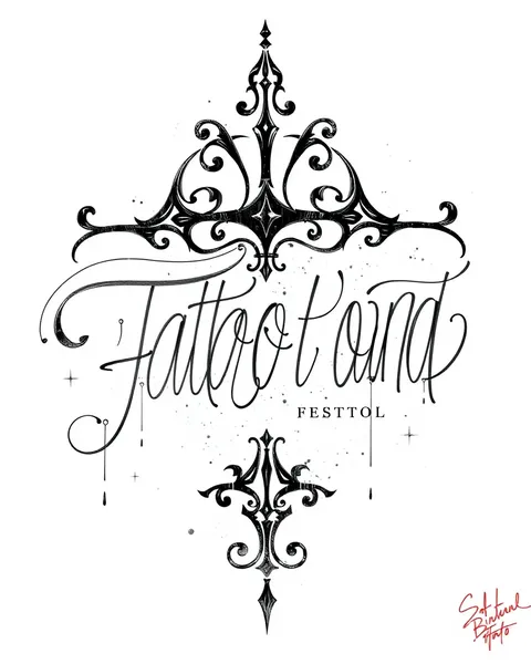 Unique Font Tattoo Ideas for Men and Women