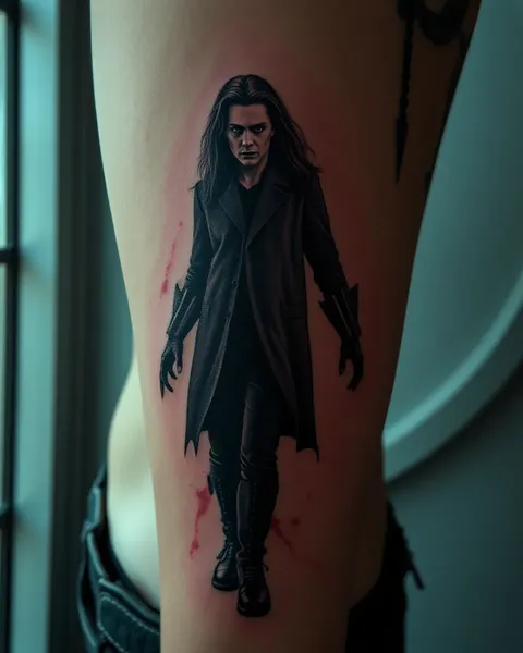 Unique Horror Movie Tattoo Designs for Fans