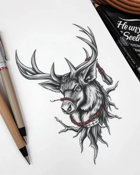 Unique Hunting Tattoo Designs for Men