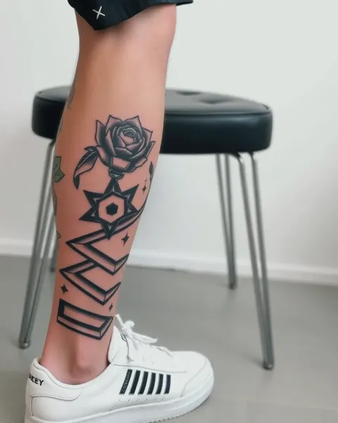 Unique Mens Leg Tattoo Designs for Personal Expression