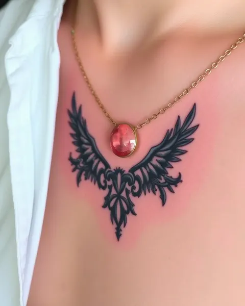 Unique Necklace Tattoo Ideas for Inspiration