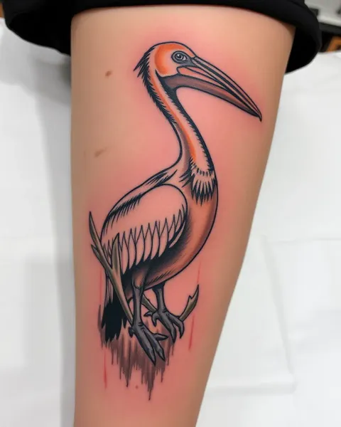 Unique Pelican Tattoo Designs for Inspiration