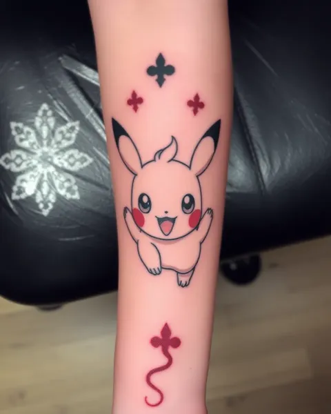 Unique Pokemon Tattoo Designs for Fans