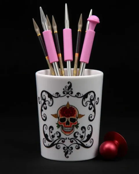 Unique Tattoo Needle Cup Holder Solution