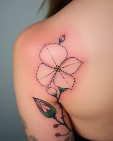 Unique White Dogwood Tattoo Ideas for You