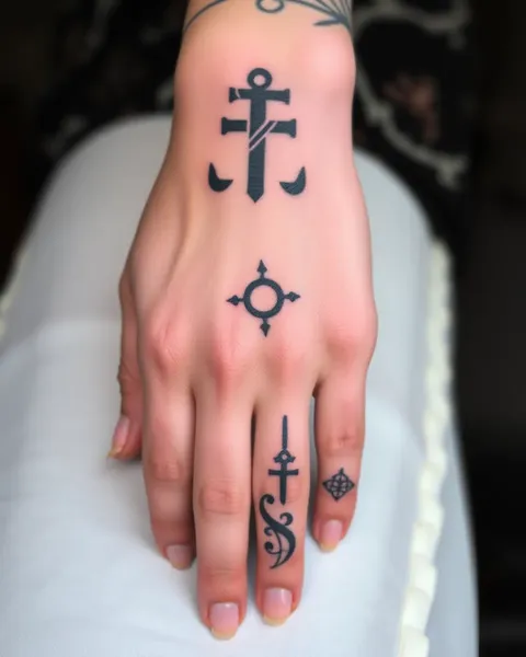 Unique Women's Feminine Hand Tattoos Designs