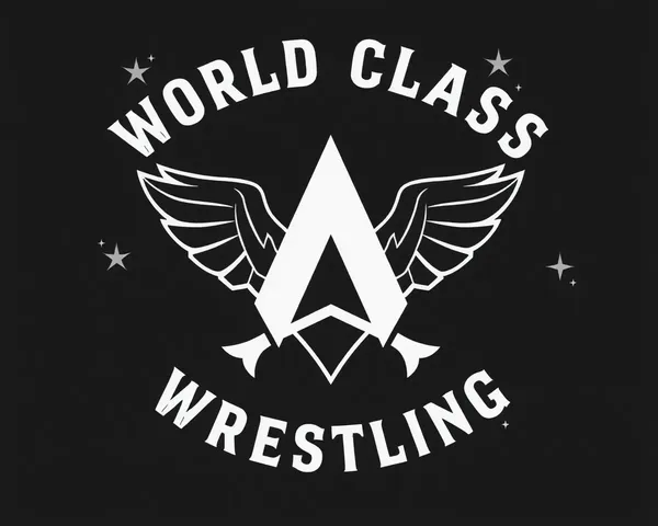 Unique World Class Wrestling Logo PNG Design