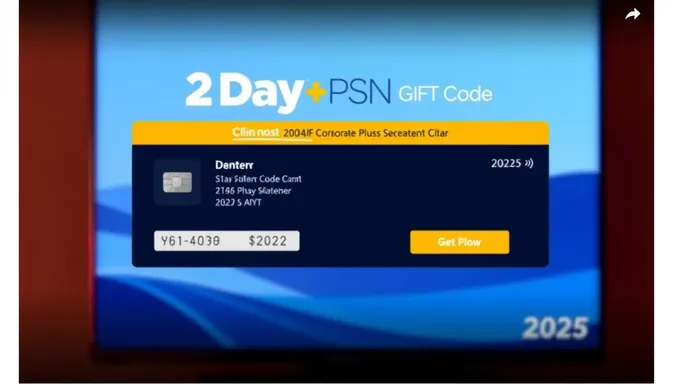 Unlock 2-Day PSN Plus Free Code 2025 Now