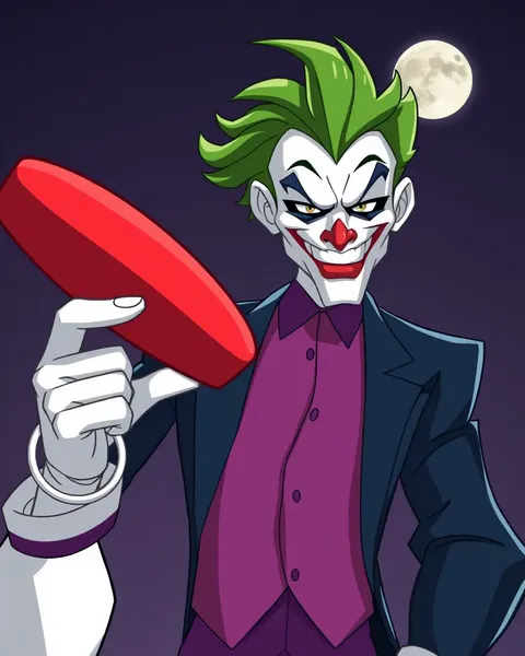 Unseen Cartoon Images of the Joker