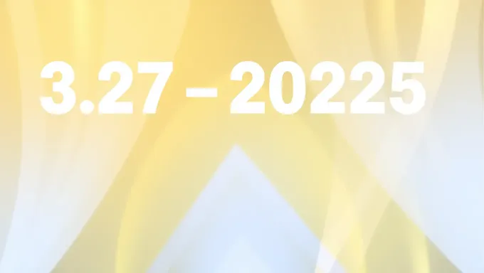 Upcoming Deadline: 3/27/2025 Critical Date for Project Completion