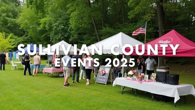 Upcoming Events in Sullivan County PA for 2025