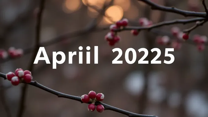 Upcoming Holidays in April 2025 Schedule Released