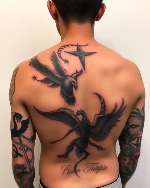 Upper Back Tattoos on Males: A Symbol of Individuality