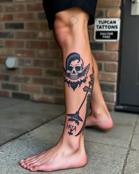 Upper Leg Tattoos for Guys: Meaningful Designs for Men