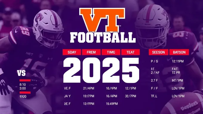 VT Football Schedule 2025 Has Several Prime Time