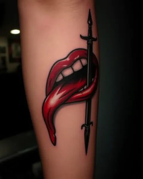 Vampire Bite Tattoo: Unique Body Art Design Inspiration