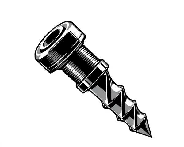 Vector Metal Bolt PNG Picture