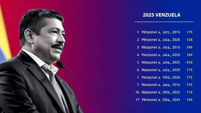 Venezuela 2025 Presidential Election Results Live