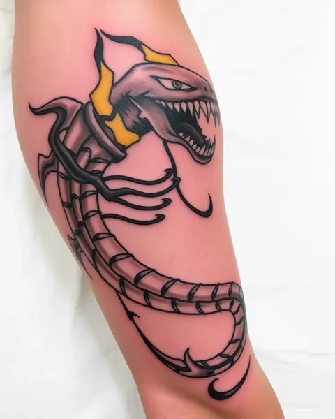 Venomous Tattoos: A Form of Body Expression