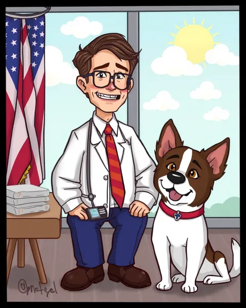 Vets in Cartoon Pictures for Fun