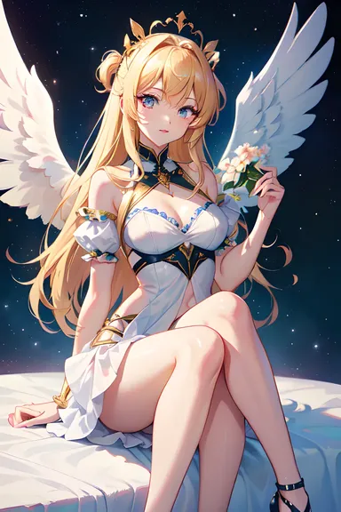 Vibrant Animated Angel Pictures for Inspiration