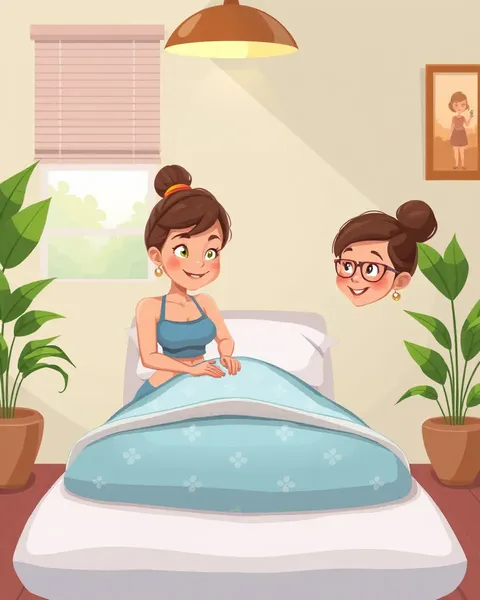 Vibrant Cartoon Massage Pictures for Stress Relief