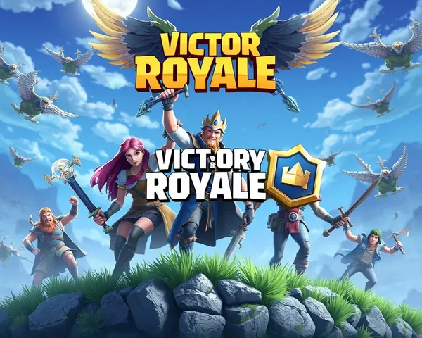 Victory Royale PNG Image File Extension