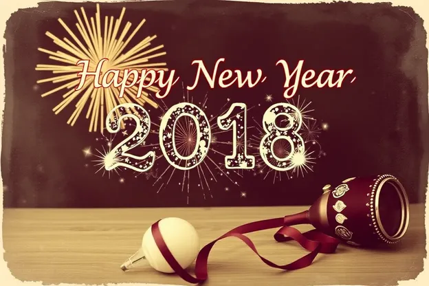 Vintage Happy New Year Photo Album