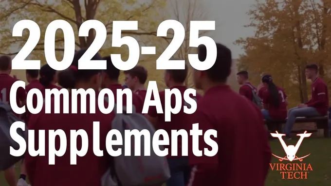 Virginia Tech 2025-25 Common App Supplements Tips